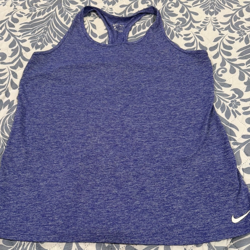 Nike Dri-Fit Women's Blue Tank Top